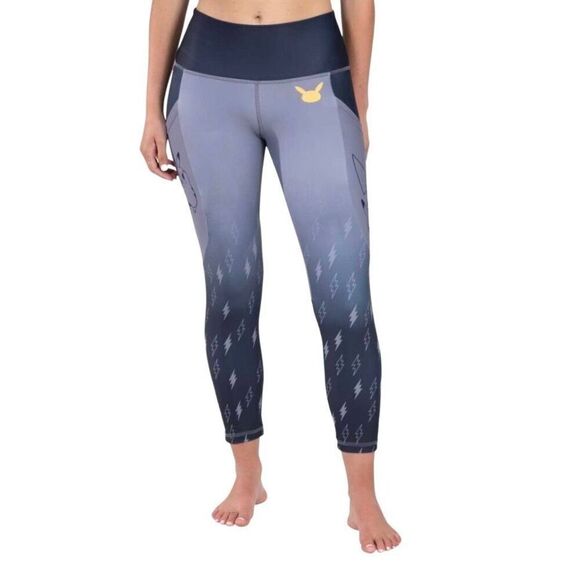 Pikachu Gray 7/8 Length Leggings - Adult size 3XL - Picture 7 of 9